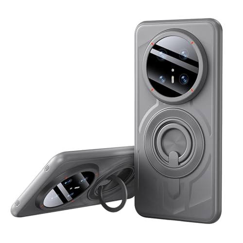 HILQBUFN Hülle Magnetische für Huawei Mate 70 Pro+/70 Pro/70, Stoßfeste Handytasche mit Drehen Ring Ständer Kabelloses Laden Schutzhülle,Grau,70 Pro+ HILQBUFN Hülle Magnetische für Huawei Mate 70 Pro+/70 Pro/70, Stoßfeste Handytasche mit Drehen Ring Ständer Kabelloses Laden Schutzhülle,Grau,70 Pro+ von HILQBUFN