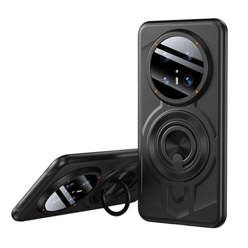 HILQBUFN Hülle Magnetische für Huawei Mate 70 Pro+/70 Pro/70, Stoßfeste Handytasche mit Drehen Ring Ständer Kabelloses Laden Schutzhülle,Schwarz,70 Pro HILQBUFN Hülle Magnetische für Huawei Mate 70 Pro+/70 Pro/70, Stoßfeste Handytasche mit Drehen Ring Ständer Kabelloses Laden Schutzhülle,Schwarz,70 Pro von HILQBUFN