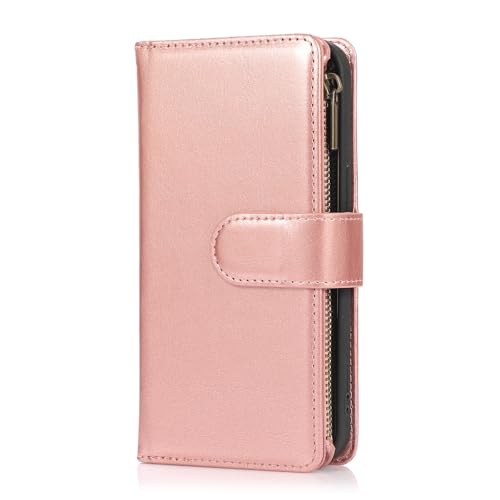 HILQBUFN Klapp Leder Hülle für iPhone 16 Pro Max/16 Pro/16 Plus/16, Retro Kratzfest Handyhülle mit Ständer Geldbörse Kartenfächern Handyhülle,Rosa,16 Pro HILQBUFN Klapp Leder Hülle für iPhone 16 Pro Max/16 Pro/16 Plus/16, Retro Kratzfest Handyhülle mit Ständer Geldbörse Kartenfächern Handyhülle,Rosa,16 Pro von HILQBUFN