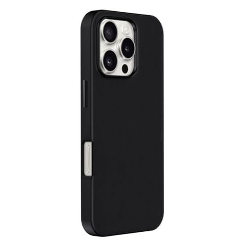 HILQBUFN Leather Case for iPhone 16 Pro Max/16 Pro/16 Plus/16, Independent Button Mobile Phone Case Support Wireless Charging Business Ultra Thin Case, Black, 16 Pro HILQBUFN Leather Case for iPhone 16 Pro Max/16 Pro/16 Plus/16, Independent Button Mobile Phone Case Support Wireless Charging Business Ultra Thin Case, Black, 16 Pro von HILQBUFN