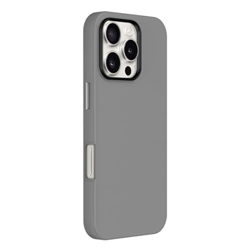HILQBUFN Leather Case for iPhone 16 Pro Max/16 Pro/16 Plus/16, Independent Button Mobile Phone Case Support Wireless Charging Business Ultra Thin Case, Grey, 16 HILQBUFN Leather Case for iPhone 16 Pro Max/16 Pro/16 Plus/16, Independent Button Mobile Phone Case Support Wireless Charging Business Ultra Thin Case, Grey, 16 von HILQBUFN