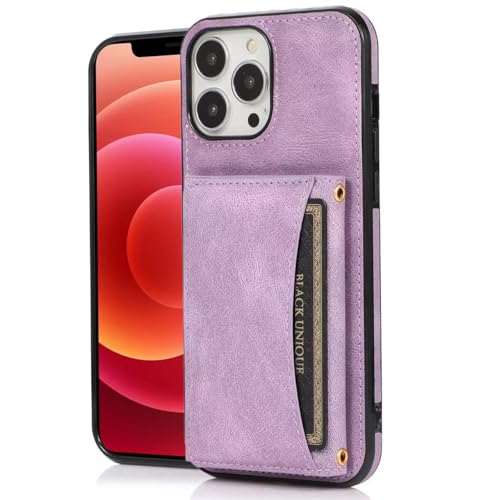 HILQBUFN Leder Hülle für iPhone 16 Pro Max/16 Pro/16 Plus/16, rutschfest Geschäftlich Handyhülle mit Kartenfächern Magnetische Brieftasche Hülle,Lila,16 Pro Max HILQBUFN Leder Hülle für iPhone 16 Pro Max/16 Pro/16 Plus/16, rutschfest Geschäftlich Handyhülle mit Kartenfächern Magnetische Brieftasche Hülle,Lila,16 Pro Max von HILQBUFN