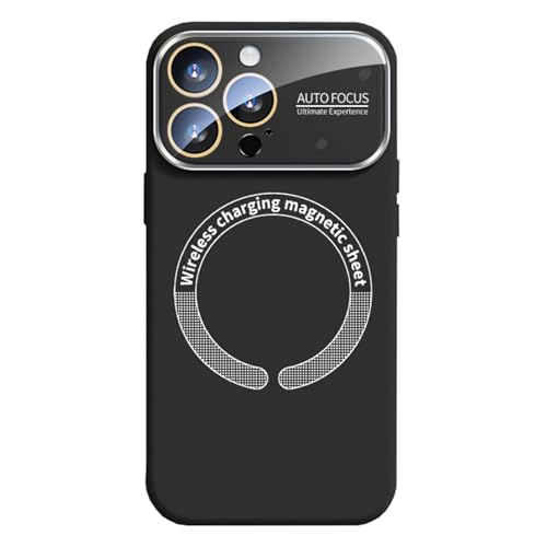 HILQBUFN Liquid Silicone Mobile Phone Case for iPhone 16 Pro Max/16 Pro/16 Plus/16, Soft Magnetic Case, Wireless Charging, Wireless Charging, Camera Protection Case, Black, 16 Promax HILQBUFN Liquid Silicone Mobile Phone Case for iPhone 16 Pro Max/16 Pro/16 Plus/16, Soft Magnetic Case, Wireless Charging, Wireless Charging, Camera Protection Case, Black, 16 Promax von HILQBUFN
