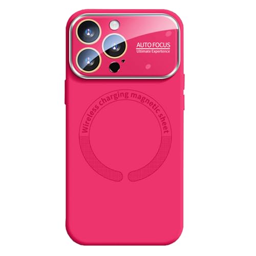 HILQBUFN Liquid Silicone Mobile Phone Case for iPhone 16 Pro Max/16 Pro/16 Plus/16, Soft Magnetic Case, Wireless Charging, Wireless Charging, Camera Protection Case, Red, 16 Plus HILQBUFN Liquid Silicone Mobile Phone Case for iPhone 16 Pro Max/16 Pro/16 Plus/16, Soft Magnetic Case, Wireless Charging, Wireless Charging, Camera Protection Case, Red, 16 Plus von HILQBUFN