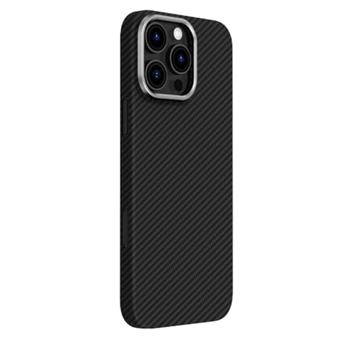 HILQBUFN Magnetic Case for iPhone 16 Pro Max/16 Pro/16 Plus/16, Carbon Fibre Mobile Phone Case, Wireless Charging, Magnetic Shockproof Mobile Phone Case, Black, 16 HILQBUFN Magnetic Case for iPhone 16 Pro Max/16 Pro/16 Plus/16, Carbon Fibre Mobile Phone Case, Wireless Charging, Magnetic Shockproof Mobile Phone Case, Black, 16 von HILQBUFN