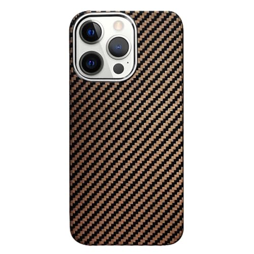 HILQBUFN Magnetic Case for iPhone 16 Pro Max/16 Pro/16 Plus/16, Carbon Fibre Mobile Phone Case, Wireless Charging, Magnetic Shockproof Mobile Phone Case, Brown, 16 Promax HILQBUFN Magnetic Case for iPhone 16 Pro Max/16 Pro/16 Plus/16, Carbon Fibre Mobile Phone Case, Wireless Charging, Magnetic Shockproof Mobile Phone Case, Brown, 16 Promax von HILQBUFN