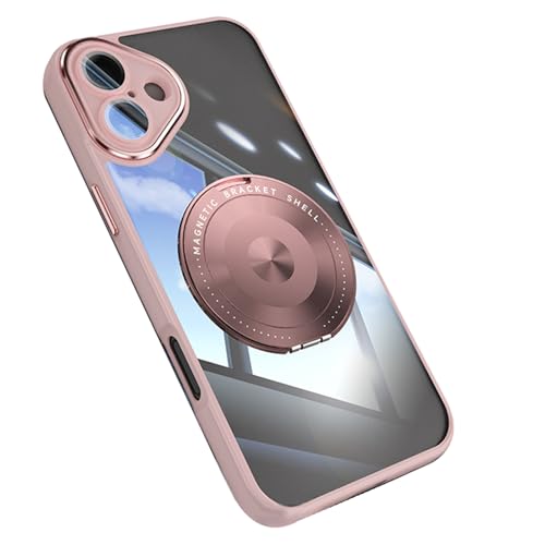 HILQBUFN Magnetic Case for iPhone 16 Pro Max/16 Pro/16 Plus/16, Rotating Stand Mobile Phone Case Support Wireless Charging Camera Protection Case, Pink, 16 Pro HILQBUFN Magnetic Case for iPhone 16 Pro Max/16 Pro/16 Plus/16, Rotating Stand Mobile Phone Case Support Wireless Charging Camera Protection Case, Pink, 16 Pro von HILQBUFN