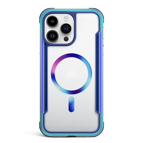 HILQBUFN Magnetic Case for iPhone 16 Pro Max/16 Pro/16 Plus/16, Shockproof Metal Mobile Phone Case Support Wireless Charging Aluminium Alloy Case, Blue, 16 Pro Max HILQBUFN Magnetic Case for iPhone 16 Pro Max/16 Pro/16 Plus/16, Shockproof Metal Mobile Phone Case Support Wireless Charging Aluminium Alloy Case, Blue, 16 Pro Max von HILQBUFN