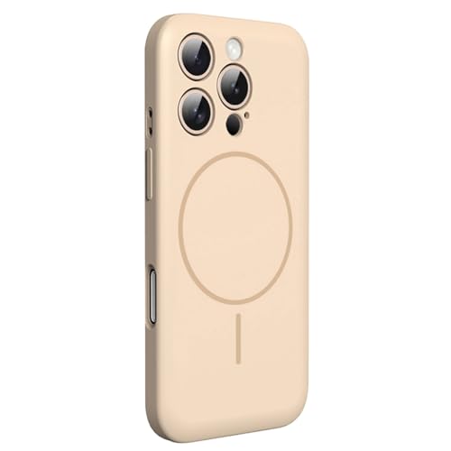 HILQBUFN Magnetic Mobile Phone Case for iPhone 16 Pro Max/16 Pro/16 Plus/16, Liquid Silicone Mobile Phone Case Camera Protection Shockproof Ultra Thin Case, Gold, 16 Plus HILQBUFN Magnetic Mobile Phone Case for iPhone 16 Pro Max/16 Pro/16 Plus/16, Liquid Silicone Mobile Phone Case Camera Protection Shockproof Ultra Thin Case, Gold, 16 Plus von HILQBUFN