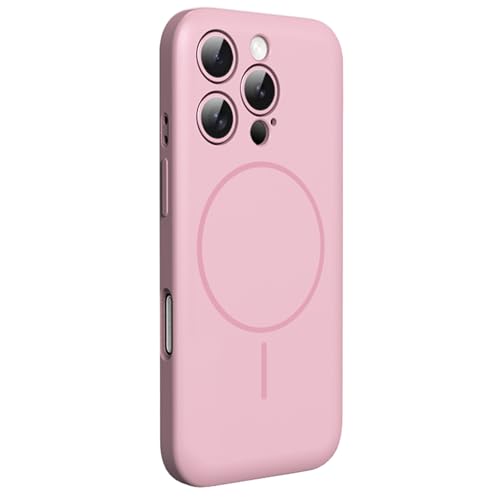HILQBUFN Magnetic Mobile Phone Case for iPhone 16 Pro Max/16 Pro/16 Plus/16, Liquid Silicone Mobile Phone Case Camera Protection Shockproof Ultra Thin Case, Pink, 16 Plus HILQBUFN Magnetic Mobile Phone Case for iPhone 16 Pro Max/16 Pro/16 Plus/16, Liquid Silicone Mobile Phone Case Camera Protection Shockproof Ultra Thin Case, Pink, 16 Plus von HILQBUFN