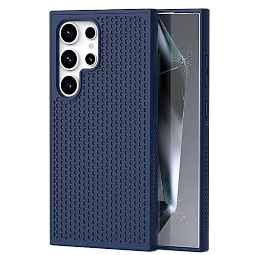 HILQBUFN Ultra Thin Case for Samsung Galaxy S25 Ultra/S25 Plus/S25, Shockproof Camera Protection Mobile Phone Case, Business Heat Dissipation Mobile Phone Case, Blue, S25 Ultra HILQBUFN Ultra Thin Case for Samsung Galaxy S25 Ultra/S25 Plus/S25, Shockproof Camera Protection Mobile Phone Case, Business Heat Dissipation Mobile Phone Case, Blue, S25 Ultra von HILQBUFN