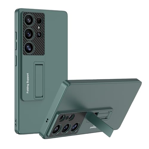 HILQBUFN Ultradünne Gefrostetes Hülle für Samsung Galaxy S25 Ultra/S25 Plus/S25, Stoßfeste Schutzhülle mit Stand Funktion Handytasche,Grün,S25 Ultra HILQBUFN Ultradünne Gefrostetes Hülle für Samsung Galaxy S25 Ultra/S25 Plus/S25, Stoßfeste Schutzhülle mit Stand Funktion Handytasche,Grün,S25 Ultra von HILQBUFN