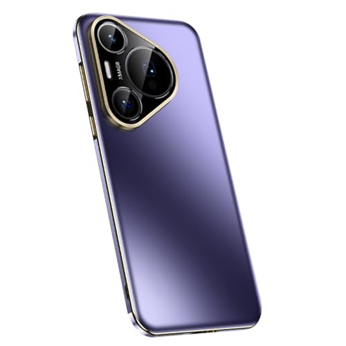 HILQBUFN Ultradünne Handyhülle für Huawei Pura 70 Ultra/70 Pro+/70 pro/70, Galvanisierte Rahmen Stoßfeste Hülle mit KameraSchutz Geschäftlich Hülle,Lila,70 HILQBUFN Ultradünne Handyhülle für Huawei Pura 70 Ultra/70 Pro+/70 pro/70, Galvanisierte Rahmen Stoßfeste Hülle mit KameraSchutz Geschäftlich Hülle,Lila,70 von HILQBUFN