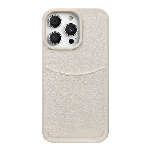 HILQBUFN Ultradünne Handyhülle für iPhone 16 Pro Max/16 Pro/16 Plus/16, Stoßfeste Kartenfächern Hülle KameraSchutz Leder Geschäftlich Hülle,Weiß,16 Pro Max HILQBUFN Ultradünne Handyhülle für iPhone 16 Pro Max/16 Pro/16 Plus/16, Stoßfeste Kartenfächern Hülle KameraSchutz Leder Geschäftlich Hülle,Weiß,16 Pro Max von HILQBUFN