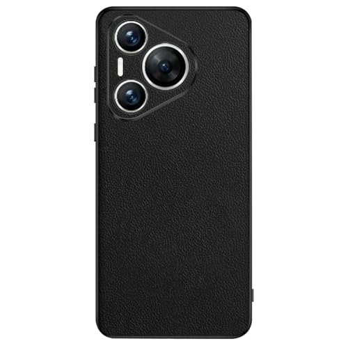 HILQBUFN Ultradünne Hülle für Huawei Pura 70 Ultra/70 Pro+/70 pro/70, Magnetische Kabelloses Laden Hülle KameraSchutz AntiFingerabdruck Hülle,Schwarz,70 von HILQBUFN