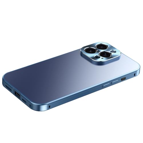 HILQBUFN Ultradünne Hülle für iPhone 16 Pro Max/16 Pro/16 Plus/16, Magnetische Gefrostetes Handyhülle mit KameraSchutz AntiFingerabdruck Hülle,Blau,16 Pro Max HILQBUFN Ultradünne Hülle für iPhone 16 Pro Max/16 Pro/16 Plus/16, Magnetische Gefrostetes Handyhülle mit KameraSchutz AntiFingerabdruck Hülle,Blau,16 Pro Max von HILQBUFN