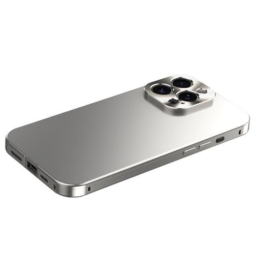 HILQBUFN Ultradünne Hülle für iPhone 16 Pro Max/16 Pro/16 Plus/16, Magnetische Gefrostetes Handyhülle mit KameraSchutz AntiFingerabdruck Hülle,Silber,16 HILQBUFN Ultradünne Hülle für iPhone 16 Pro Max/16 Pro/16 Plus/16, Magnetische Gefrostetes Handyhülle mit KameraSchutz AntiFingerabdruck Hülle,Silber,16 von HILQBUFN