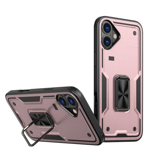 HILQBUFN Ultradünne rutschfest Hülle für iPhone 16 Pro Max/16 Pro/16 Plus/16, Magnetische Ständer Handyhülle Militärisch Stoßfeste Handytasche,Rosa,16 Pro HILQBUFN Ultradünne rutschfest Hülle für iPhone 16 Pro Max/16 Pro/16 Plus/16, Magnetische Ständer Handyhülle Militärisch Stoßfeste Handytasche,Rosa,16 Pro von HILQBUFN