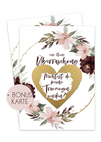 HIMMEL.HERZ.PAPIER Trauzeugin fragen - Trauzeugin Geschenk - Willst du meine Trauzeugin sein - Rubbelkarte Trauzeugin - Möchtest du meine Trauzeugin werden - Bordeaux HIMMEL.HERZ.PAPIER Trauzeugin fragen - Trauzeugin Geschenk - Willst du meine Trauzeugin sein - Rubbelkarte Trauzeugin - Möchtest du meine Trauzeugin werden - Bordeaux von HIMMEL.HERZ.PAPIER