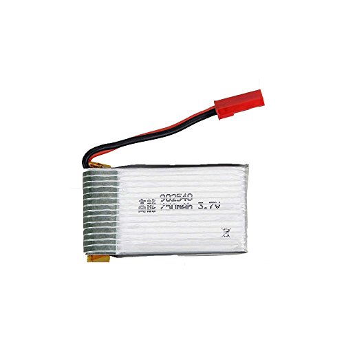 3.7V 750mAh LiPo Power-Akku mit 2-Poliger JST-Stecker Anschluss, Ersatzakku für u. a. RC Quadcopter, Fahrzeuge, Trucks, Boote, Schiffe, Bagger, Crawler, Buggy, Panzer u. a. RC Modelle, Ersatzteil 3.7V 750mAh LiPo Power-Akku mit 2-Poliger JST-Stecker Anschluss, Ersatzakku für u. a. RC Quadcopter, Fahrzeuge, Trucks, Boote, Schiffe, Bagger, Crawler, Buggy, Panzer u. a. RC Modelle, Ersatzteil von HIMOTO HSP