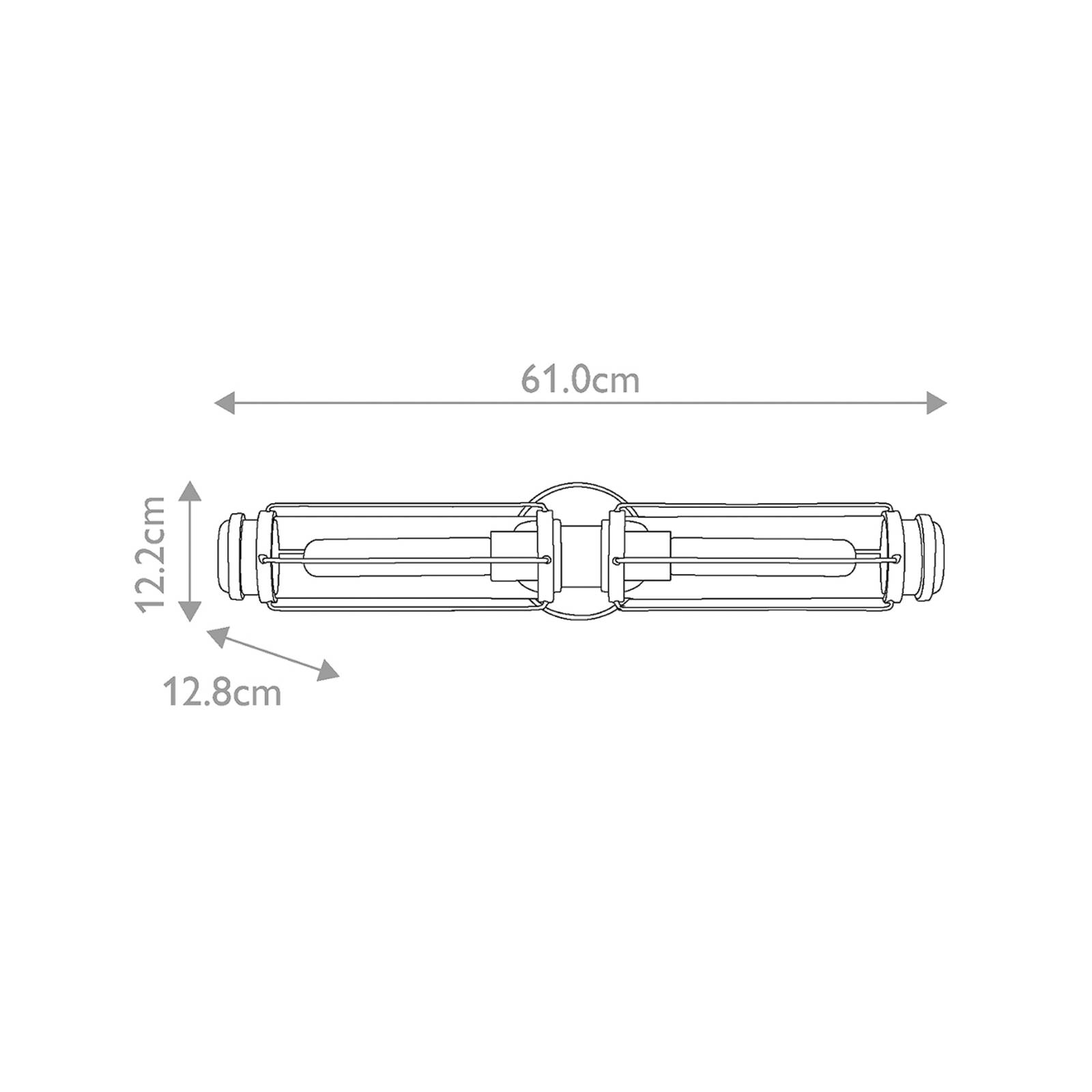 Bad-Wandleuchte Masthead, messing, 2-flammig, Höhe 61 cm Bad-Wandleuchte Masthead, messing, 2-flammig, Höhe 61 cm von HINKLEY