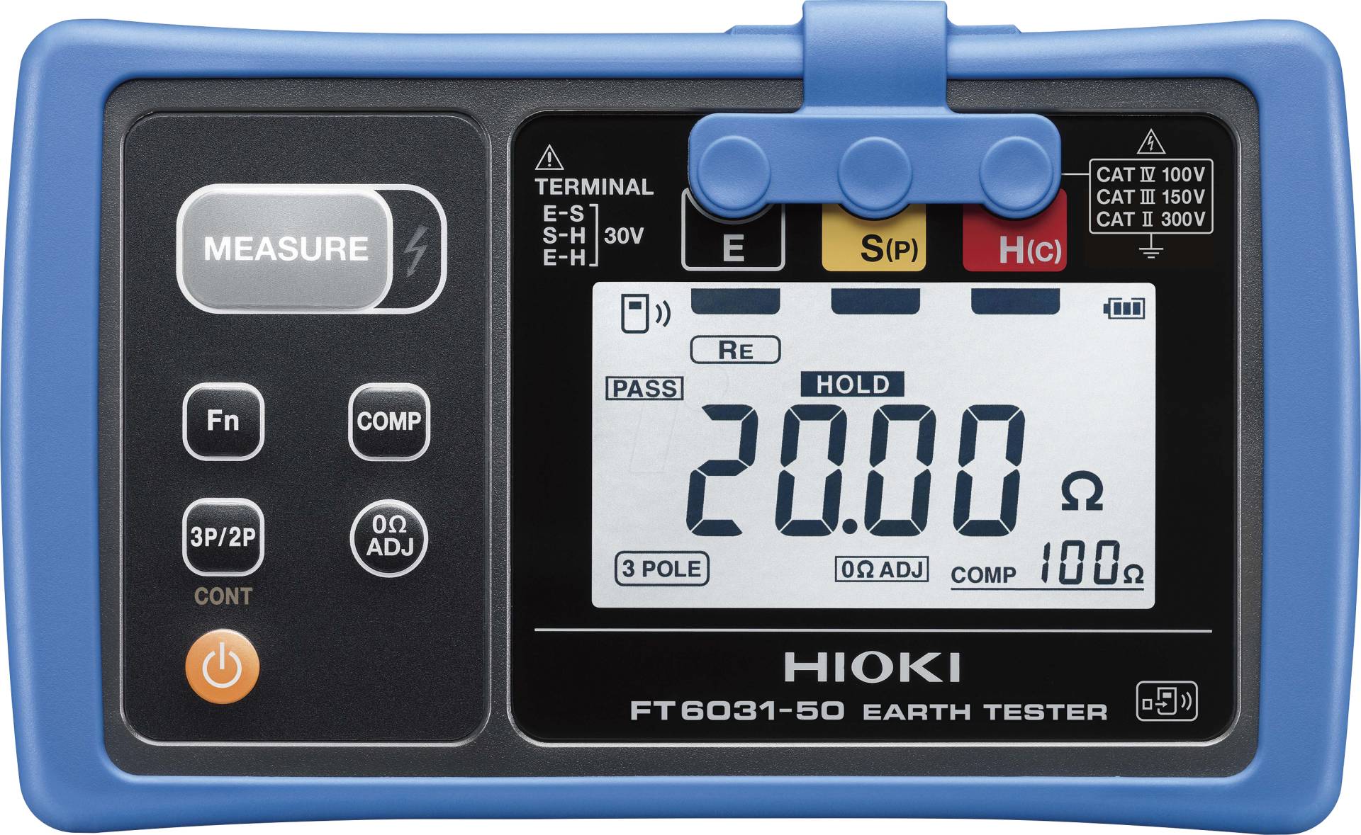 HIOKI FT6031-50 - Erdungsmessgerät FT6031-50, bis 2000 Ohm, IP67 von HIOKI