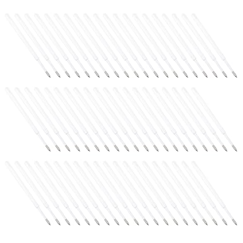 Ersatzminen für Kugelschreiber, 1,0 mm Spitze, glatt, schnell trocknend, Schwarz/Blau, 100 Stück Ersatzminen für Kugelschreiber, 1,0 mm Spitze, glatt, schnell trocknend, Schwarz/Blau, 100 Stück von HIOPOIUYT