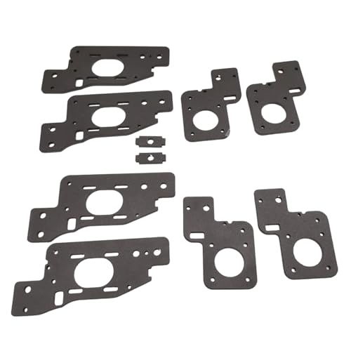 HIOPOIUYT Für 3D Drucker Halterung Motor Halterung Upgrade Für 3D Drucker Rahmen Kits 42 Schrittmotor AWD Motor Platte Ersatz von HIOPOIUYT