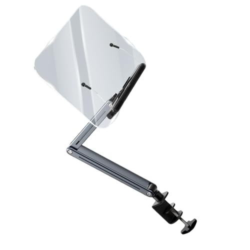 HIOPOIUYT Multi-Winkel-Laptop-Stützarmhalterung, ergonomische Lese-Halterung mit Clip für Tablets und Notebooks, mit solidem Clip von HIOPOIUYT