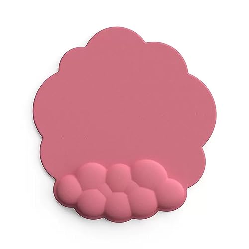 Tastatur- und Maus-Handgelenkstütze, Mauspad in Wolkenform, rutschfeste Unterseite, perfekt für Büro- und Gaming-Mauspad Tastatur- und Maus-Handgelenkstütze, Mauspad in Wolkenform, rutschfeste Unterseite, perfekt für Büro- und Gaming-Mauspad von HIOPOIUYT