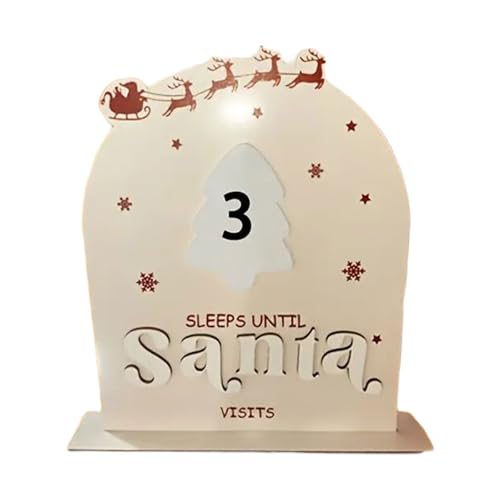 Weihnachten Countdowns Kalender 25x25cm Dekoration Ornament Wiederverwendbares Hangschild Für Home Christmas Weihnachten Countdowns Kalender 25x25cm Dekoration Ornament Wiederverwendbares Hangschild Für Home Christmas von HIOPOIUYT