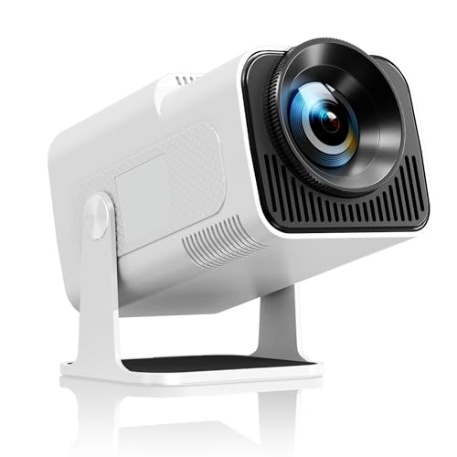 HIPPUS Mini Beamer 4K Heimkino, Projektor 4K Unterstützt 1080P Full HD, Projector mit Android OS 11.0, 270° Drehung Handy Proyector Kurzdistanz für Phone/Laptop, Schwarz HIPPUS Mini Beamer 4K Heimkino, Projektor 4K Unterstützt 1080P Full HD, Projector mit Android OS 11.0, 270° Drehung Handy Proyector Kurzdistanz für Phone/Laptop, Schwarz von HIPPUS