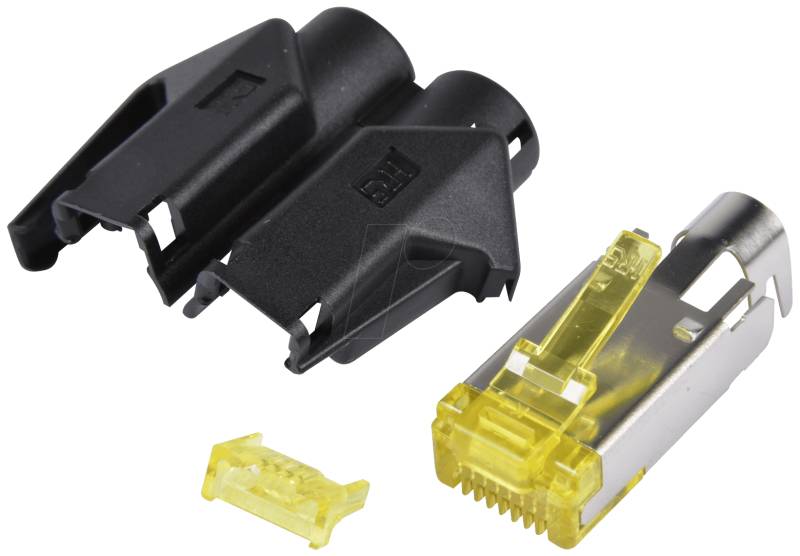 HIROSE TM31 SW - RJ45 Hirose Stecker, Cat-6a, TM31, schwarz von HIROSE