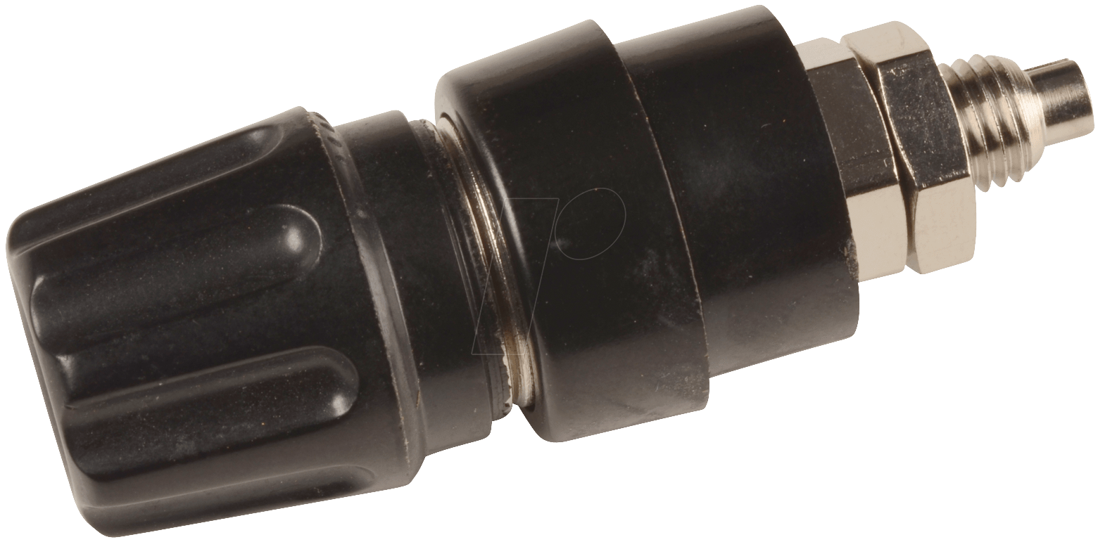 PKNI 10B SW - Polklemme, 4 mm, M6, schwarz PKNI 10B SW - Polklemme, 4 mm, M6, schwarz von HIRSCHMANN TEST & MEASUREMENT