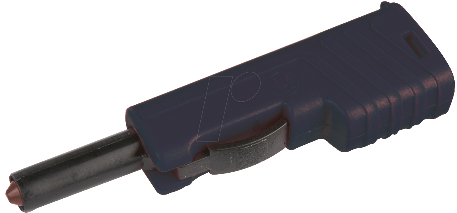 SLS 200 SW - Sicherheitslaborstecker, 4 mm, schwarz von HIRSCHMANN TEST & MEASUREMENT