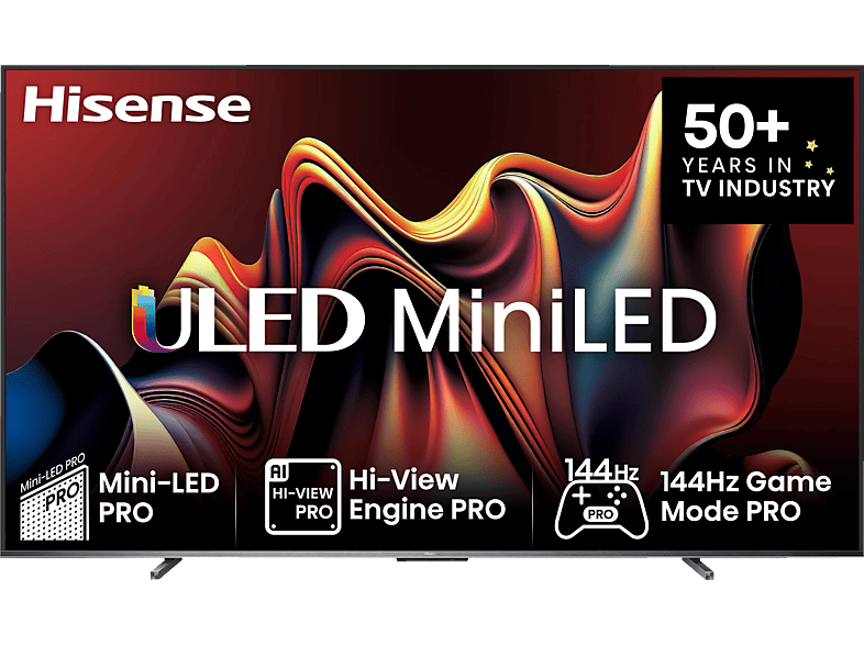 HISENSE 100U7KQ Mini LED TV (Flat, 100 Zoll / 253 cm, UHD 4K, SMART TV) von HISENSE