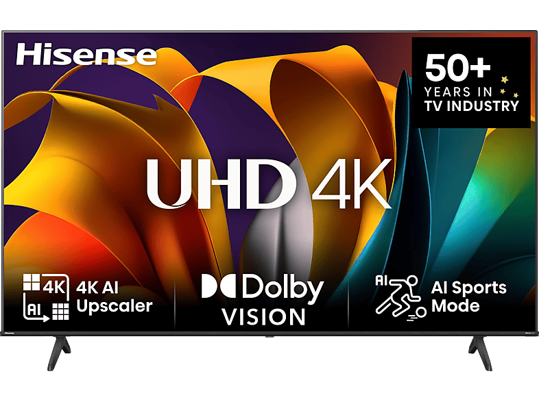 HISENSE 50A6N LED TV (Flat, 50 Zoll / 126 cm, UHD 4K, SMART TV) von HISENSE