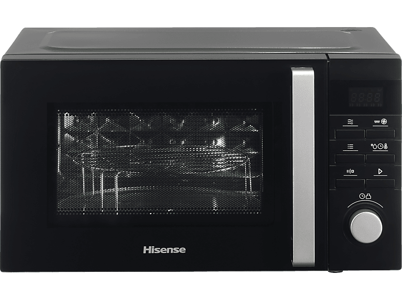 HISENSE H25MOBS1HC, 25 L Mikrowelle (900 Watt, Grillfunktion, Heißluftfunktion) von HISENSE