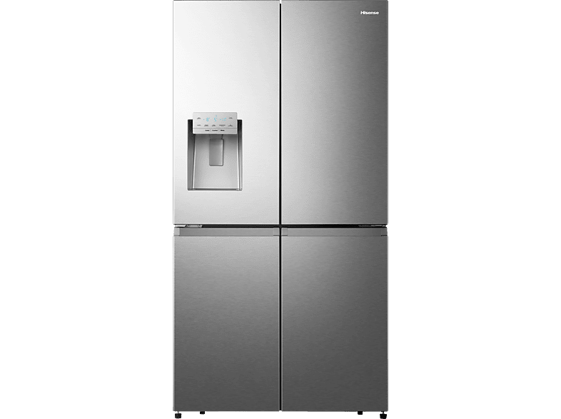 HISENSE RQ760N4AIE French Door (E, 1785 mm hoch, Edelstahl-Imitation) von HISENSE