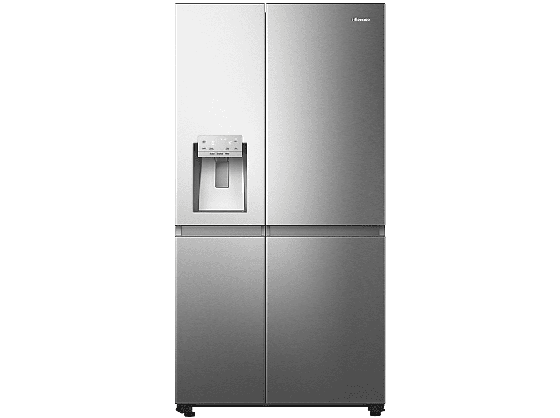 HISENSE RS818N4TIC Side-by-Side (632 l, C, 1790 mm hoch, Silber) von HISENSE
