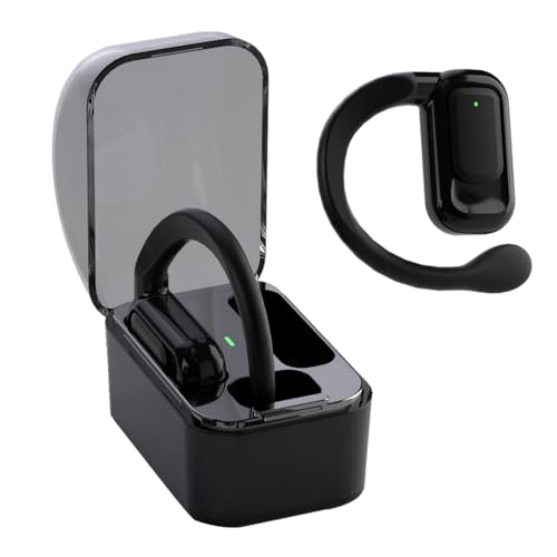 HISHELL Offene Kopfhörer mit Sprachübersetzer, Echtzeit-Übersetzer-Gerät, Bluetooth-Ohrhörer mit Ohrbügel für 144 Sprachen online, Sprachübersetzer mit App, passend für iOS und Android (Schwarz) HISHELL Offene Kopfhörer mit Sprachübersetzer, Echtzeit-Übersetzer-Gerät, Bluetooth-Ohrhörer mit Ohrbügel für 144 Sprachen online, Sprachübersetzer mit App, passend für iOS und Android (Schwarz) von HISHELL