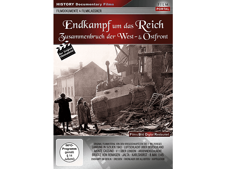 Endkampf um das Reich DVD von HISTORY FI