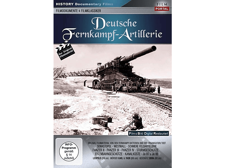 Deutsche Fernkampf-Artillerie DVD von HISTORY FILM
