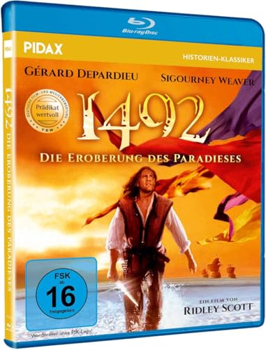 1492 - Die Eroberung des Paradieses / Mit dem Prädikat WERTVOLL ausgezeichnetes Meisterwerk (Pidax Historien-Klassiker) von HISTORY MOVIES by WME Home Entertainment