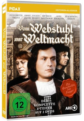 Vom Webstuhl zur Weltmacht / Der komplette 6-Teiler über den Aufstieg und Fall der Familie Fugger (Pidax Historien-Klassiker) [2 DVDs] von HISTORY MOVIES by WME Home Entertainment