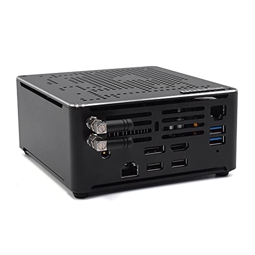 HISTTON Mini-Desktop-PC, Intel Core i9-9880H Windows 11 Mini-Computer, 32 GB DDR4/256 GB NVME SSD/1 TB HDD, Doppelanzeige 4K 60 Hz, LAN, HDMI, DP, TPC, Dual WiFi, BT 4.2, Gaming-Desktop-Computer von HISTTON