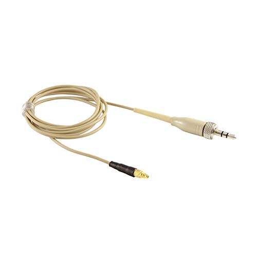 HIXMAN DE6C-SR Abnehmbares Kabel für Countryman E6 Mikrofon, kompatibel mit Sennheiser Bodypack Transmitter von HIXMAN