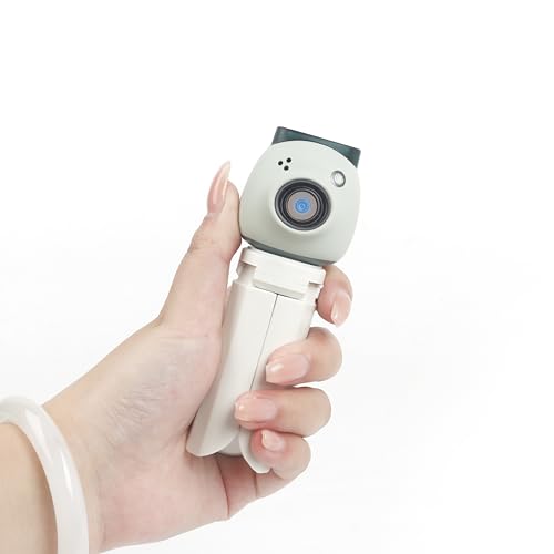 HIYQIN Mini-Stativ für Instax PAL, Sofortbildkamera-Ständer/Tragbares Kamerastativ Kompatibel mit Fujifilm Instax PAL/EVO/70/LOMO - Weiß von HIYQIN