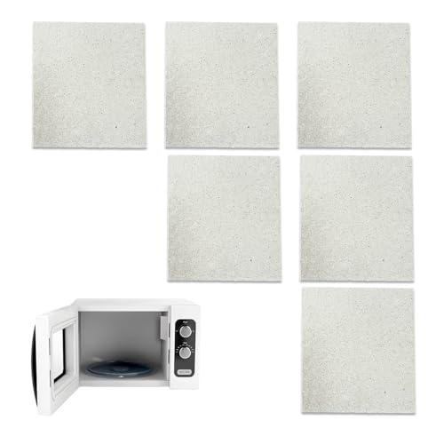 6 Stück Glimmerplatte Mikrowelle,Glimmerscheibe,Mikrowellen Zubehör,13 X 13 CM Glimmerblatt,Wellenleiterabdeckung Glimmerplatten Blätter,Glimmerscheibe für Mikrowellen,für Universal Reparaturzubehör 6 Stück Glimmerplatte Mikrowelle,Glimmerscheibe,Mikrowellen Zubehör,13 X 13 CM Glimmerblatt,Wellenleiterabdeckung Glimmerplatten Blätter,Glimmerscheibe für Mikrowellen,für Universal Reparaturzubehör von HJDJBD