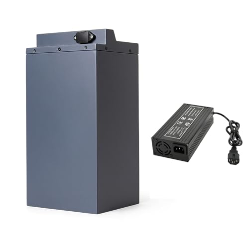 HJGHY 48V E-Bike Akku 15Ah 20Ah 25Ah 30Ah 35Ah 40Ah 45Ah 50Ah 55Ah Motorradbatterie 60 Volt Lithium-Ionen-Akku für 700W-2500W Motor-Kits mit Griff,48v30ah HJGHY 48V E-Bike Akku 15Ah 20Ah 25Ah 30Ah 35Ah 40Ah 45Ah 50Ah 55Ah Motorradbatterie 60 Volt Lithium-Ionen-Akku für 700W-2500W Motor-Kits mit Griff,48v30ah von HJGHY